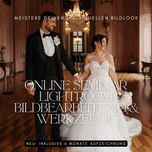 Recording of the online seminar Lightroom image editing + tools