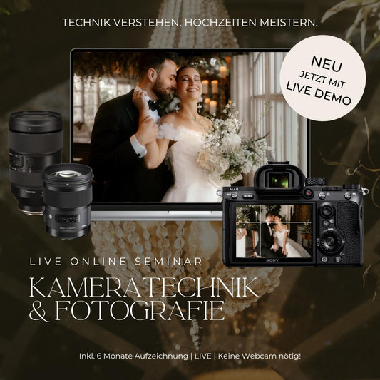 Online Seminar Kameratechnik & Fotografie