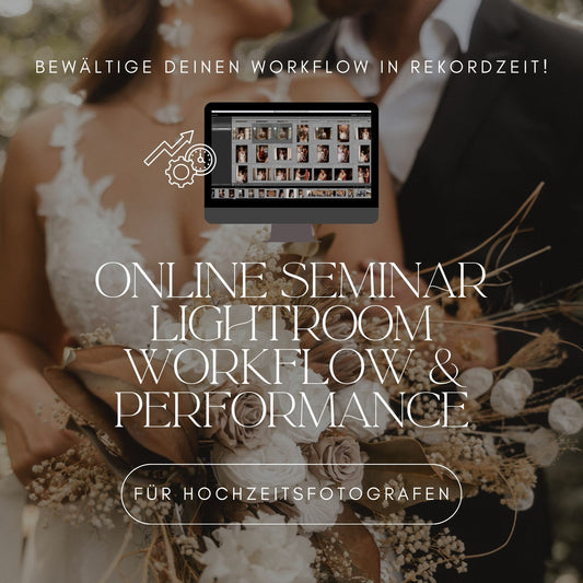 Recording online seminar Lightroom Workflow + Performance