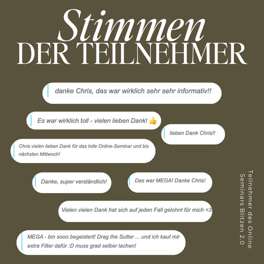 Online Seminar Blitzen 2.0  für Hochzeitsfotografen