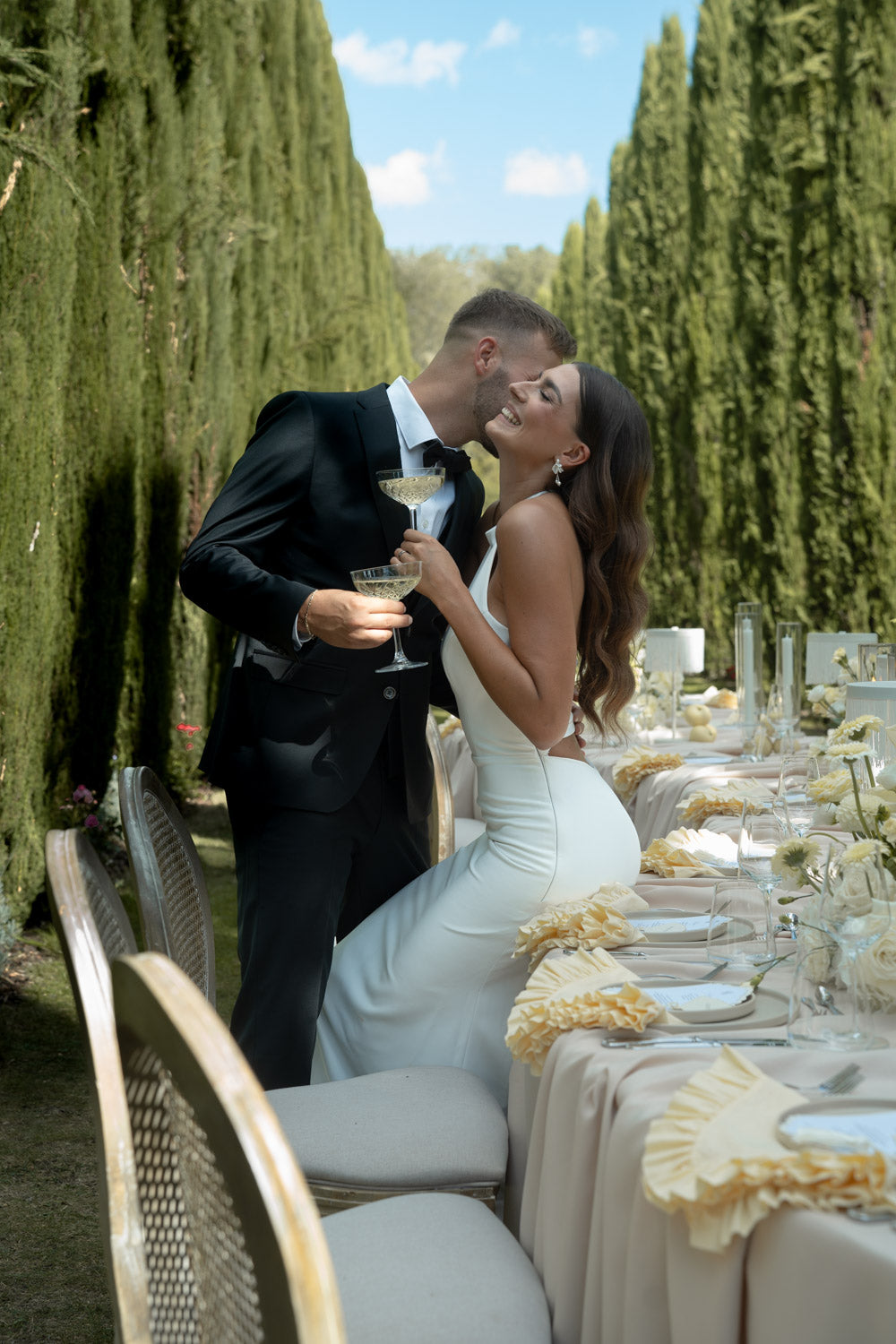 Hochzeitsfoto als unbearbeitete RAW-Datei vor dem Lightroom Preset